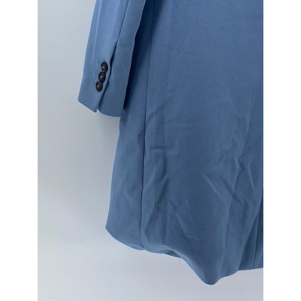 Zara Basic Women’s Blue Single-Button Long Sleeve… - image 6